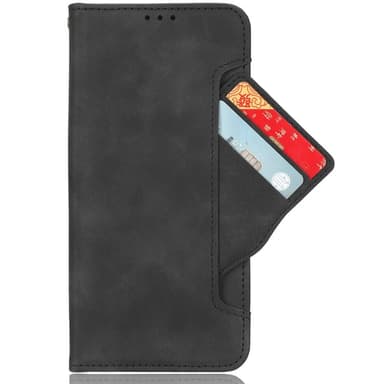 Til Motorola Edge 50/Edge 50 Pro Lommebok-deksel - Svart