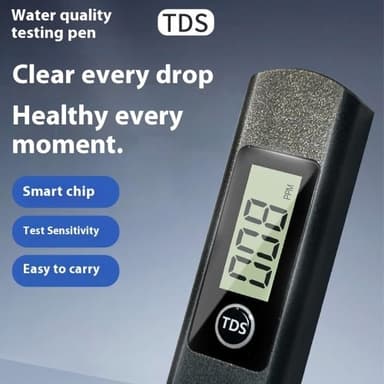 Bærbar LCD digital TDS vannkvalitetstester Vanntestpenn måleverktøy