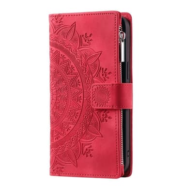 For Samsung Galaxy A26 / A16  Lommebok Deksel Shell Mandala Blomstermønster