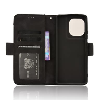 Til Motorola Edge 50/Edge 50 Pro Lommebok-deksel - Svart