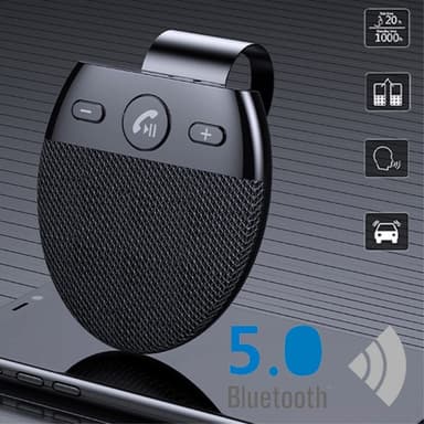 SP11 for bil Bluetooth V5.0 høyttaler Håndfri samtale Bilsett Musikkspiller