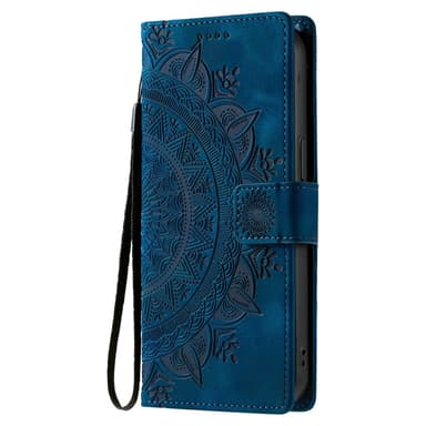For Samsung Galaxy A26 Lommebok Deksel Shell Mandala Blomstermønster
