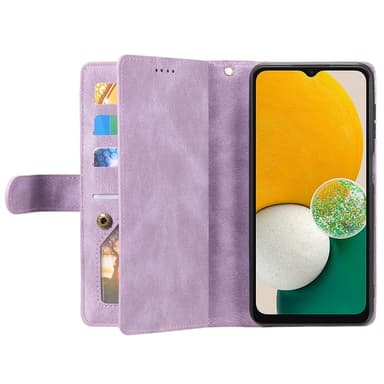 Til Samsung Galaxy A26 5G Deksel med Glidelås og 9 Kortspor