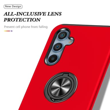 Samsung Galaxy S25 / S24 Hybrid Deksel Med Fingerring