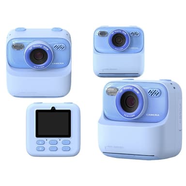 2,4-tommers skjerm Instant HD Dual Lens oppladbart kamera med 32 GB minnekort