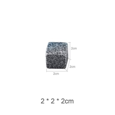 9 PCS Whisky Stones Sett Treboks Chilling Rocks Gjenbrukbare isbiter