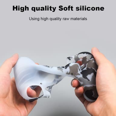 Deksel til Sony PlayStation 4 Pro Slim PS4 Anti-Slip Silikon Huddeksel - Rød Phoenix Feather