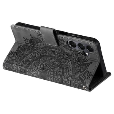For Samsung Galaxy A26 Lommebok Deksel Shell Mandala Blomstermønster