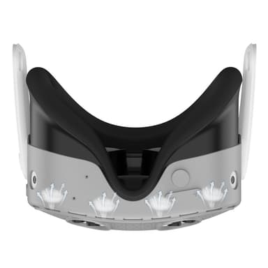 For Meta Quest 3S Beskyttelsesveske VR Hodesett Silikondeksel - Grå