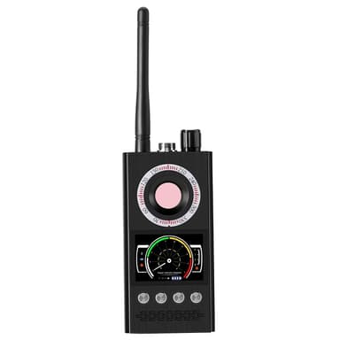 Trådløs signaldetektor RF Bug Finder Anti-Spy Kameradetektor GPS Tracker Locator Oppgradert versjon