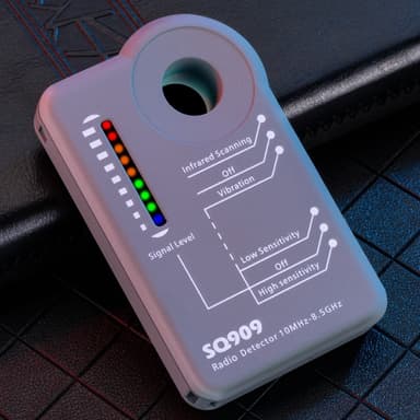 Trådløs RF-signaldetektor Skjult kameradetektor GPS Tracker Skanneenhet