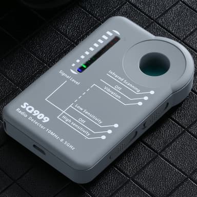 Trådløs RF-signaldetektor Skjult kameradetektor GPS Tracker Skanneenhet