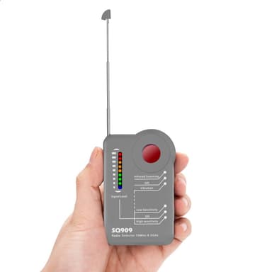 Trådløs RF-signaldetektor Skjult kameradetektor GPS Tracker Skanneenhet