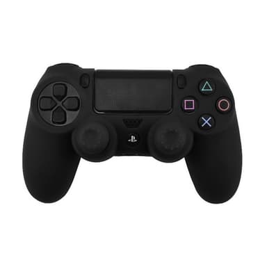 Deksel til Sony PlayStation 4 Pro Slim PS4 Anti-Slip Silikon Huddeksel - Svart