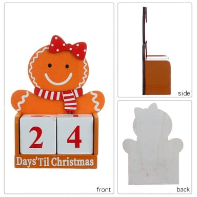 Nedtelling til julepepperkakemannen Adventskalender i tre