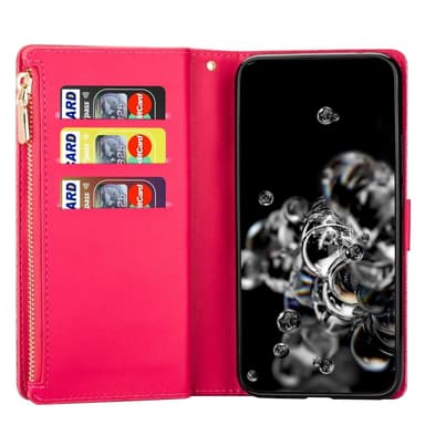 For Samsung Galaxy S25+ Etui Stjernehimmel Gravert Lommebokdeksel