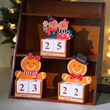 Nedtelling til julepepperkakemannen Adventskalender i tre