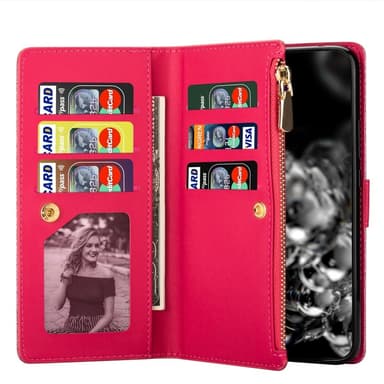 For Samsung Galaxy S25+ Etui Stjernehimmel Gravert Lommebokdeksel