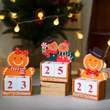 Nedtelling til julepepperkakemannen Adventskalender i tre