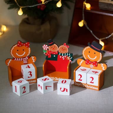 Nedtelling til julepepperkakemannen Adventskalender i tre