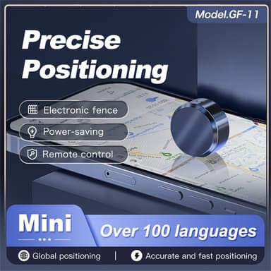 Smart Global Positioning Anti-Lost Tracker GPS-lokalisator 220mAh - Hvit