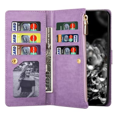 For Samsung Galaxy A26 5G Etui Stjernehimmel Gravert Lommebokdeksel