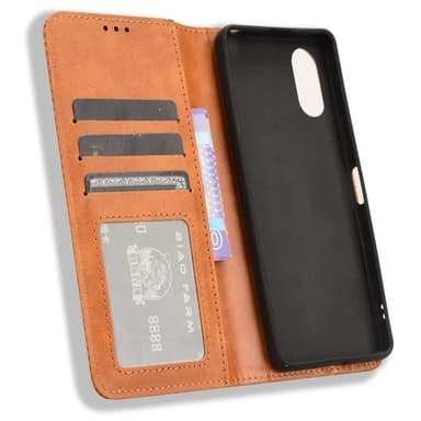 Xperia 10 Vi Lommebok-deksel - Brun