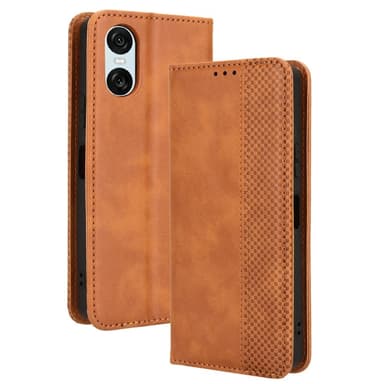 Xperia 10 Vi Lommebok-deksel - Brun