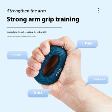 Håndgrepsforsterker Underarm Finger Håndleddmuskeltrener - 40-50LB/blå