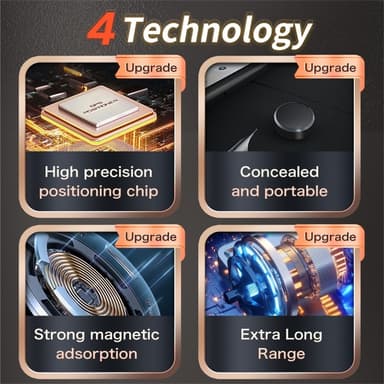 Smart Global Positioning Anti-Lost Tracker GPS-lokalisator 220mAh - Hvit