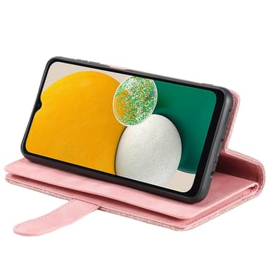 Til Samsung Galaxy A56 5G Deksel med Glidelås og 9 Kortspor
