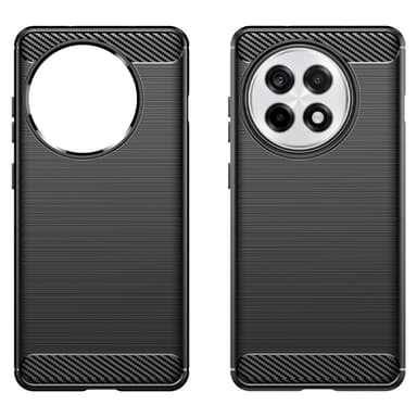 Telefonveske TPU Shell Bakdeksel Carbon OnePlus 13R - Svart
