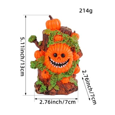 Halloween skummelt skrekkornament skummelt dekorasjonsfest - gresskartre