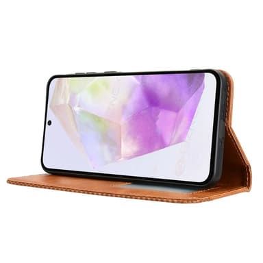 Til Samsung Galaxy A56 5G Lommebok-deksel - Brun