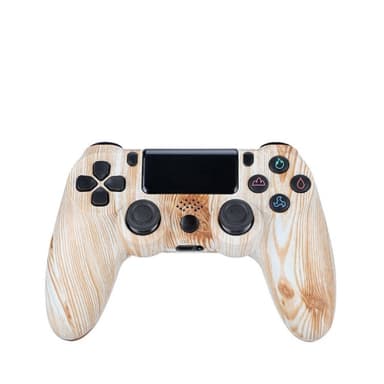 Trådløs PS4-spillkontroller med høyttaler og stereohodesettkontakt - Tre