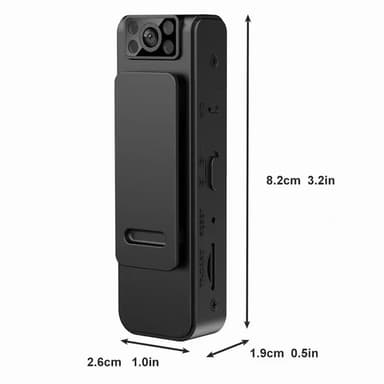 L8+ WiFi HD 1080P Minikamera Bakklipp Bodycam Stemme- og lydopptaker