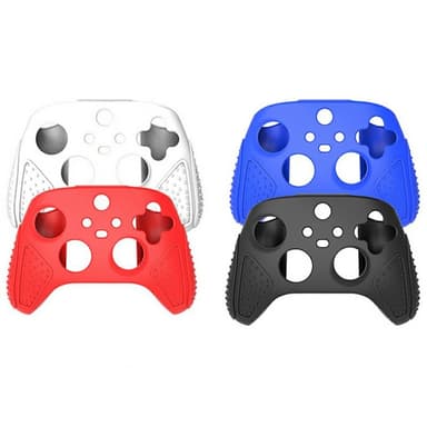 For Xbox Series S/X-spillkontroller Støvtett silikonbeskytter Anti-skli-deksel - Hvit