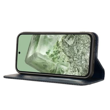 Til Google Pixel 8a Lommebok-deksel Eksklusiv - Blå