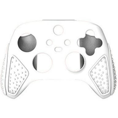 For Xbox Series S/X-spillkontroller Støvtett silikonbeskytter Anti-skli-deksel - Hvit