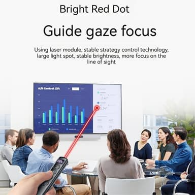 Trådløs ekstern laserpeker Powerpoint Office Presentasjonsside Turning Clicker