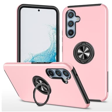 Til Samsung Galaxy A26 5G Hybrid Deksel med Roterbar Ringholder