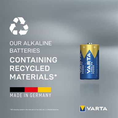Varta Longlife Power C-batterier (2-pk)