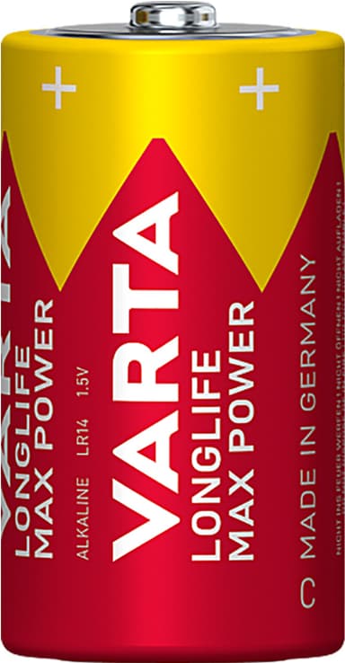 Varta Longlife Max Power C batterier (2-pk)