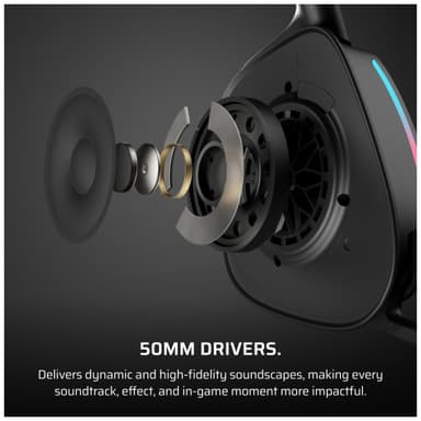 Corsair Void v2 trådløst gaming-headset (karbon)