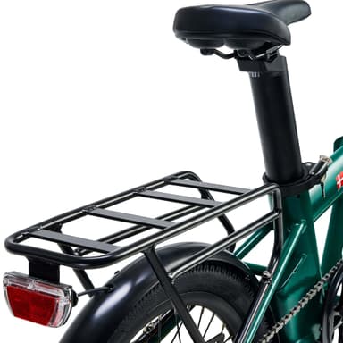 Virum - Sammenleggbar Ultra-Lett El-Sykkel 36V 10Ah - British Racing Green