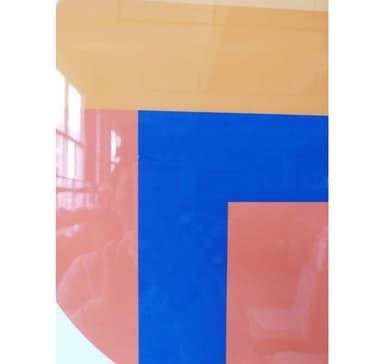Veggkunst WALLY 80x120cm, abstrakt dag, akryl