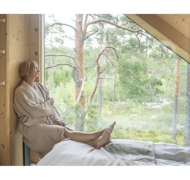 Badekåpe RENTO BEIGE, S/M