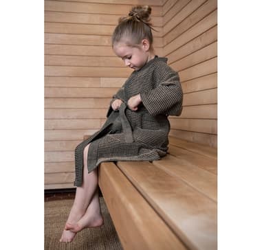 Badekåpe RENTO BROWN, kid L/XL