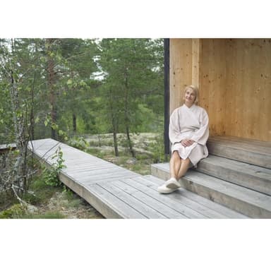 Badekåpe RENTO BEIGE, S/M