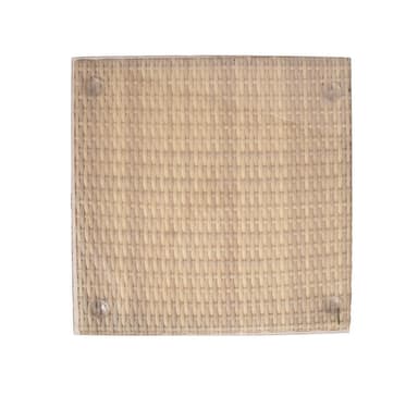 Sidebord WIKER 50x50xH45cm, beige
